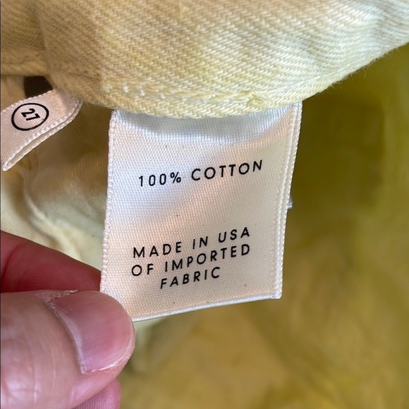 Grlfrnd Mica Gradient Yellow/White/Pink Jeans 27 - Picture 13 of 15